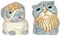 Harmony Kingdom SPDC Dog and Cat Salt and Pepper Shakers