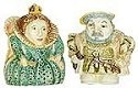 Harmony Kingdom SPKQ King and Queen Salt and Pepper Shakers