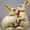 Harmony Kingdom TJ2NRA Antony and Cleopatra - Rabbits Two By Two Series