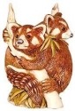 Harmony Kingdom TJPA2 Pas de Deux Treasure Jest Red Panda