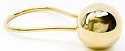 Chiming Spheres 1RTG Elongated Rattle in Gold