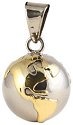 Chiming Spheres 20EGTH Small Pendant with Brass Earth