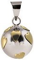 Chiming Spheres 20HGTH Brass Hearts Pendant