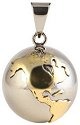 Chiming Spheres 25EGTH Large Pendant with Brass Earth