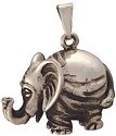 Chiming Spheres ELH Elephant Pendant