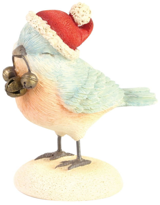 Heart of Christmas 6006533 Jingle Bell Bird Figurine