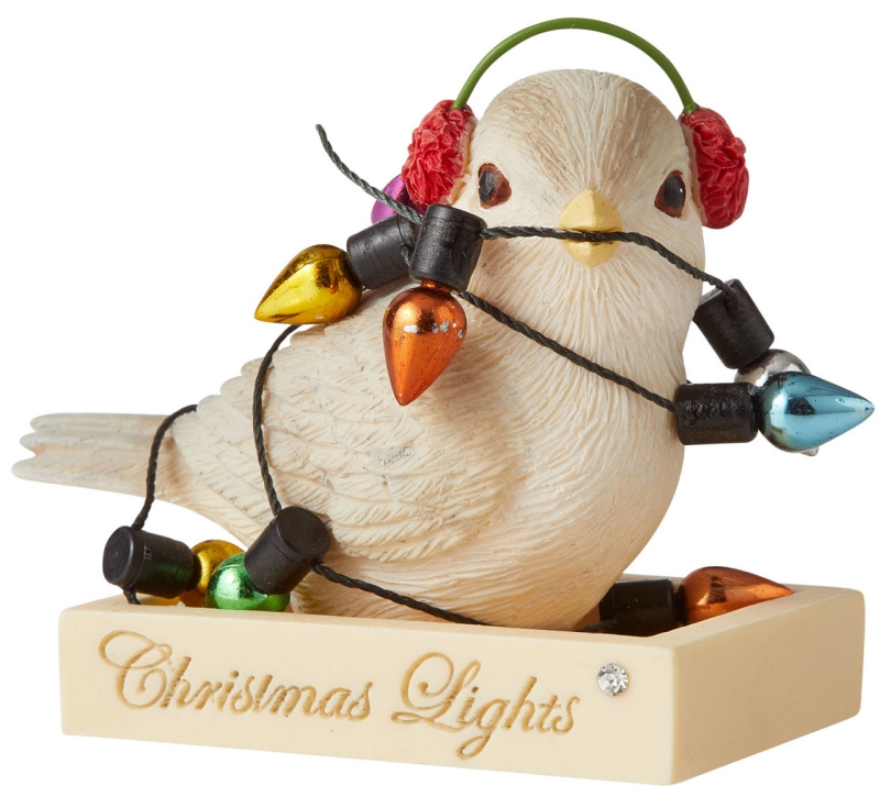 Heart of Christmas 6006535 Bird with Lights Figurine