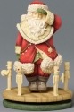Heart of Christmas 4034454 Santa with Toy Soldier