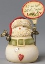 Heart of Christmas 4034470 Snow Person with Belt