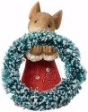 Heart of Christmas 4057653 Mouse with Wreath