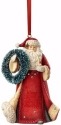 Heart of Christmas 4057665 Santa with Wreath