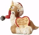 Heart of Christmas 4058273 Reindeer with Santa Hat