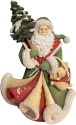 Heart of Christmas 6001371 Masterpiece Santa holding Tree