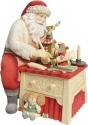 Heart of Christmas 6001374 Santa with Mice