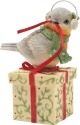 Heart of Christmas 6001380 Baby Birds - bird on present