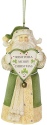 Heart of Christmas 6003916 Santa Ornament Irish