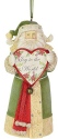 Heart of Christmas 6003917 Santa Ornament Joy to the World