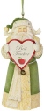 Heart of Christmas 6003918 Santa Ornament best teacher