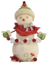 Heart of Christmas 6006524 Snowman w- Cardinals Figurine