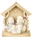 Heart of Christmas 6006541 Snowman Nativity Ornament