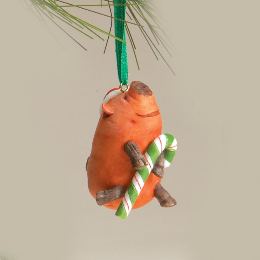 Home Grown 4015598 Sweet Potato Ornament Pig Collectible