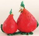 Home Grown 4008117 Strawberry Hen Figurine