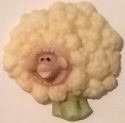 Home Grown 4009137CSI Cauliflower Sheep Magnet