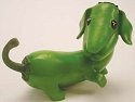 Home Grown 4014405 Green Pepper Dachshund Figurine
