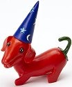 Home Grown 4017527 Red Pepper Dachshund Wizard