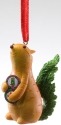 Home Grown 4023596 Carrot Chipmunk Ornament