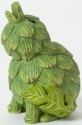 Home Grown 4040119 Artichoke Howling Wolf Figurine