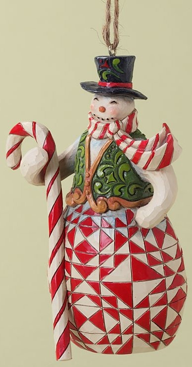 jim shore chip and dale snowman