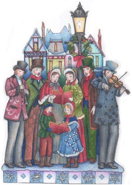 jim shore storybook christmas carol