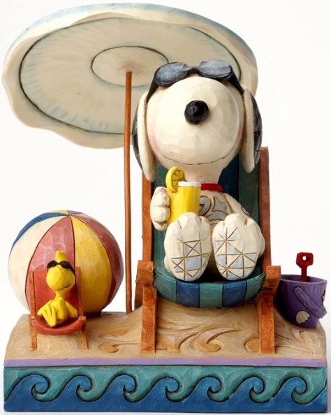 Peanuts by Jim Shore 4049415 Day at the Beach Figurine