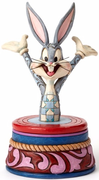 Jim Shore Looney Tunes 4053042 Bugs Bunny Treasure Box