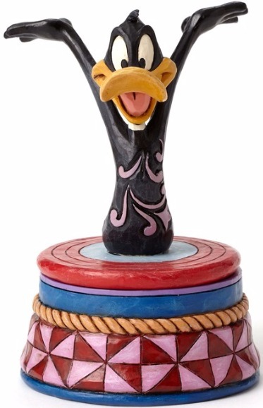 Jim Shore Looney Tunes 4053084 Daffy Duck Treasure Box