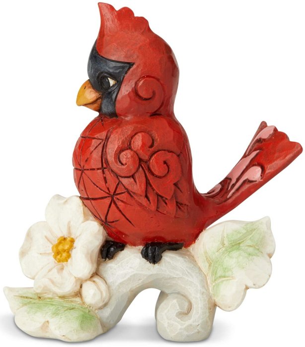 Jim Shore 6003980 Cardinal Mini Figurine