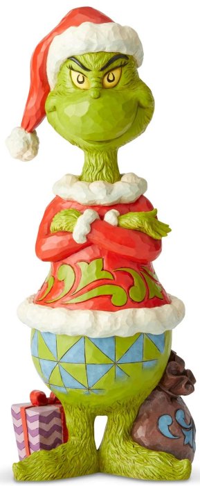 Jim Shore Grinch 6004061 Grinch With Arms Folded Statue