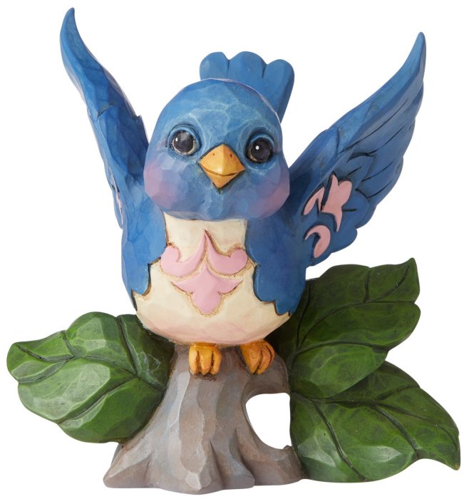 Jim Shore 6006445 Mini Bluebird Figurine