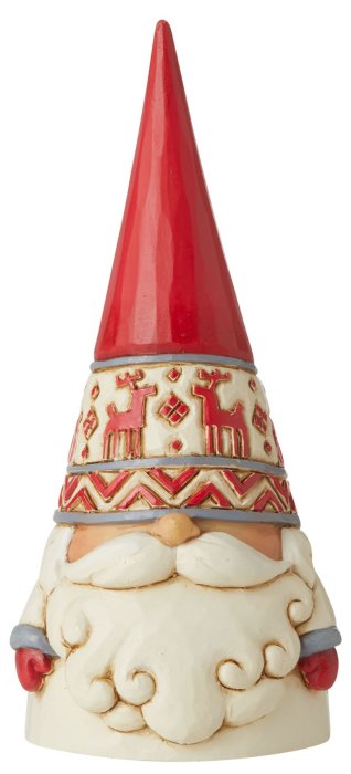 Jim Shore 6006623 Red Reindeer Hat Gnome