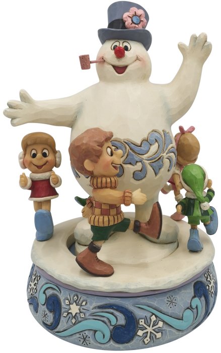 Jim Shore Frosty 6007341 Frosty with Children Figurine