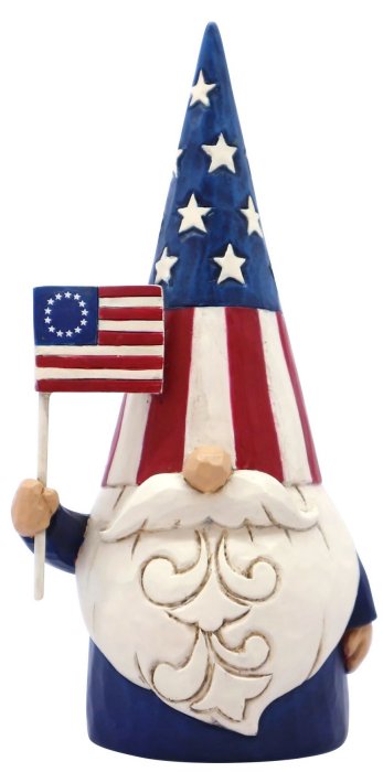 Jim Shore 6008419 American Gnome Figurine