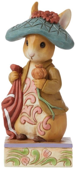 Jim Shore Beatrix Potter 6008750N Benjamin Bunny Figurine