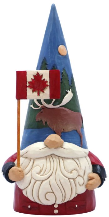 Jim Shore 6008763 Canadian Gnome Figurine