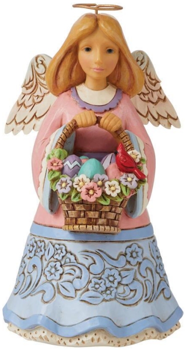 Jim Shore 6008811 Pint Sized Easter Angel Figurine