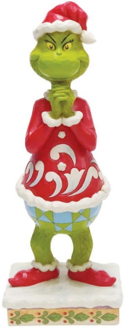 Jim Shore Dr Seuss 6008893 Grinch With Hands Clenched Statue