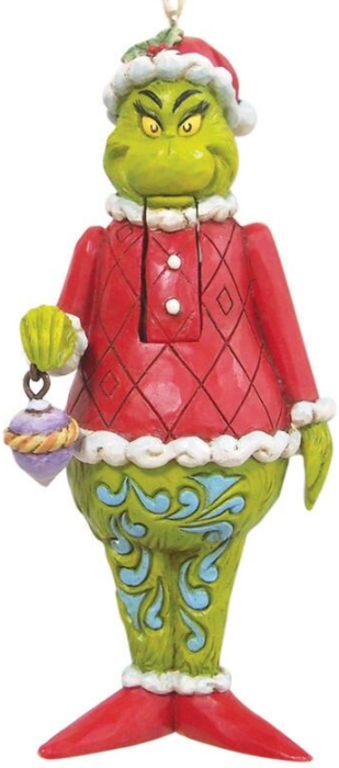 Jim Shore Dr Seuss 6009207 Grinch Nutcracker Ornament