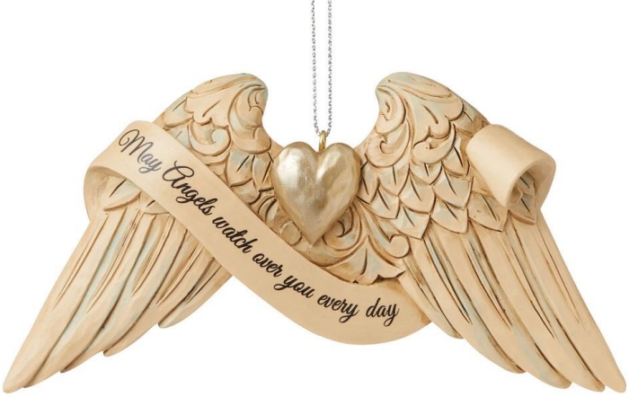 Jim Shore 6009574 Angel Wings Guardian Ornament