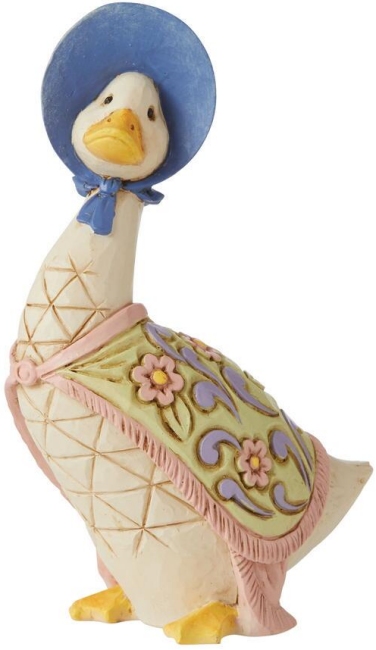 Jim Shore Beatrix Potter 6010694N Jemima Puddle Duck Mini Figurine
