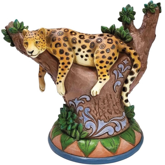 Jim Shore 6010938 Amur Leopard Figurine